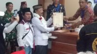 Diiringi Ratusan Simpatisan, Drs. Edi Nurhaidi Resmi Daftar Calon Kepala Desa Sukarukun Periode 2026–2034