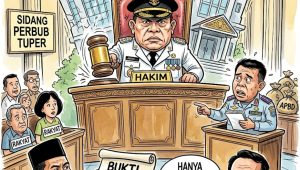 Sidang Korupsi Tuper DPRD Bekasi Memanas, Empat Eks Pejabat Teras Dani Ramdhan,Akhmad Marzuki, Dedi Supriyadi dan R. Yana Suyatna Jadi Saksi