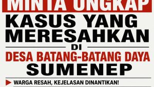 Dugaan Kasus Asusila di Batang-Batang Daya Picu Polemik, Kades Mengaku Tidak Tahu? 