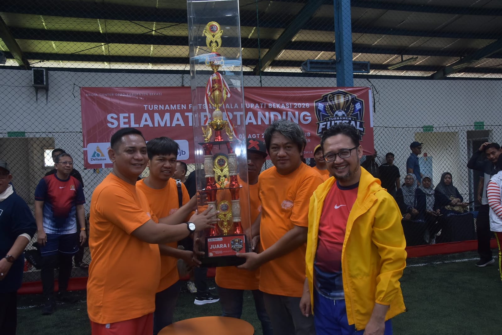 Meriahkan Hari Jadi ke-76 dan HUT ke-81 RI, 28 Tim OPD Ikuti Turnamen Futsal Piala Bupati Bekasi 2026