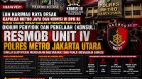 Dugaan Penyidik Tak Profesional, LBH Harimau Raya Desak Kapolda Metro Jaya Evaluasi Resmob Polres Jakut