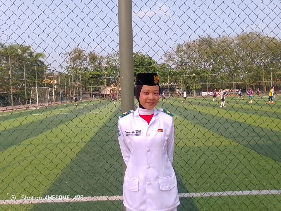 Anak Kuli Bangunan yang Sukses Jadi Paskibraka Sukatani, Bermimpi Tembus Istana 1 Keterangan foto : Adinda Putri Oktaviani