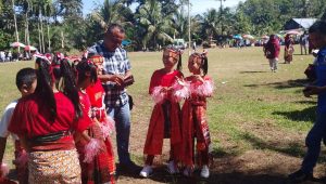 Semarak HUT ke-81 RI di Lumut, Siswa SD Sialogo Tampilkan Seni dan Tari