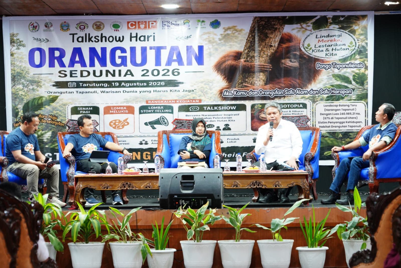 Jaga Harangan Tapanuli dan Ekonomi Masyarakat, Pemkab Taput Tegaskan Komitmen Konservasi Berkelanjutan
