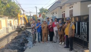 Keterangan foto : Normalisasi Saluran Air di Sukamulya, Antisipasi Banjir Saat Musim Hujan