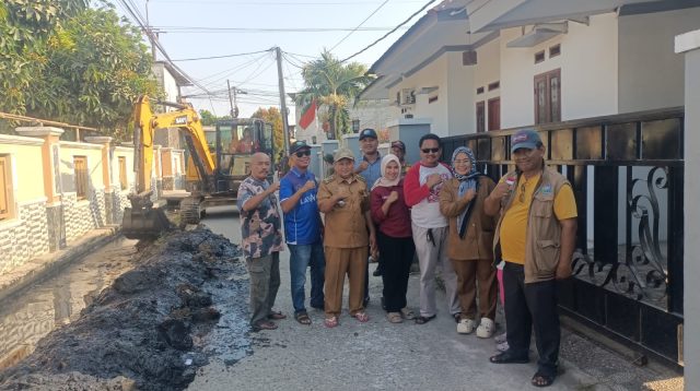 Keterangan foto : Normalisasi Saluran Air di Sukamulya, Antisipasi Banjir Saat Musim Hujan