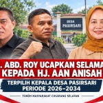 Foto ilustrasi : H. Abd. Roy Ucapkan Selamat atas Terpilihnya Hj. Aan Anisah sebagai Kepala Desa Pasirsari 2026-2034