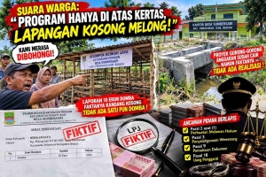Keterangan foto : Diduga Ada LPJ Fiktif di Desa Sumbersari Pebayuran Warga Soroti Proyek Gorong-Gorong dan Program Ketapang?  (Ft.ilustrasi)