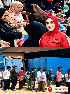 Keterangan foto : Peduli Sesama, Anggota DPRD Kabupaten Bekasi Putri Ramadhanty Rutin Gelar Jumat Berkah dan Santuni Anak Yatim, Jumat, 4/9/227