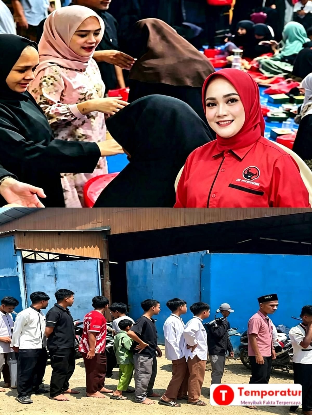 Keterangan foto : Peduli Sesama, Anggota DPRD Kabupaten Bekasi Putri Ramadhanty Rutin Gelar Jumat Berkah dan Santuni Anak Yatim, Jumat, 4/9/227