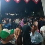Keterangan foto : Hasil Nilai Kumulatif Pilkades Karangsatu Diumumkan, Massa Balon yang Gugur Kepung Kantor Desa, Selasa, 9/8/2026