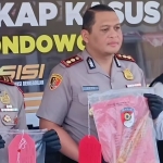 Keterangan foto : Komferensi Pers Polres Bondowoso