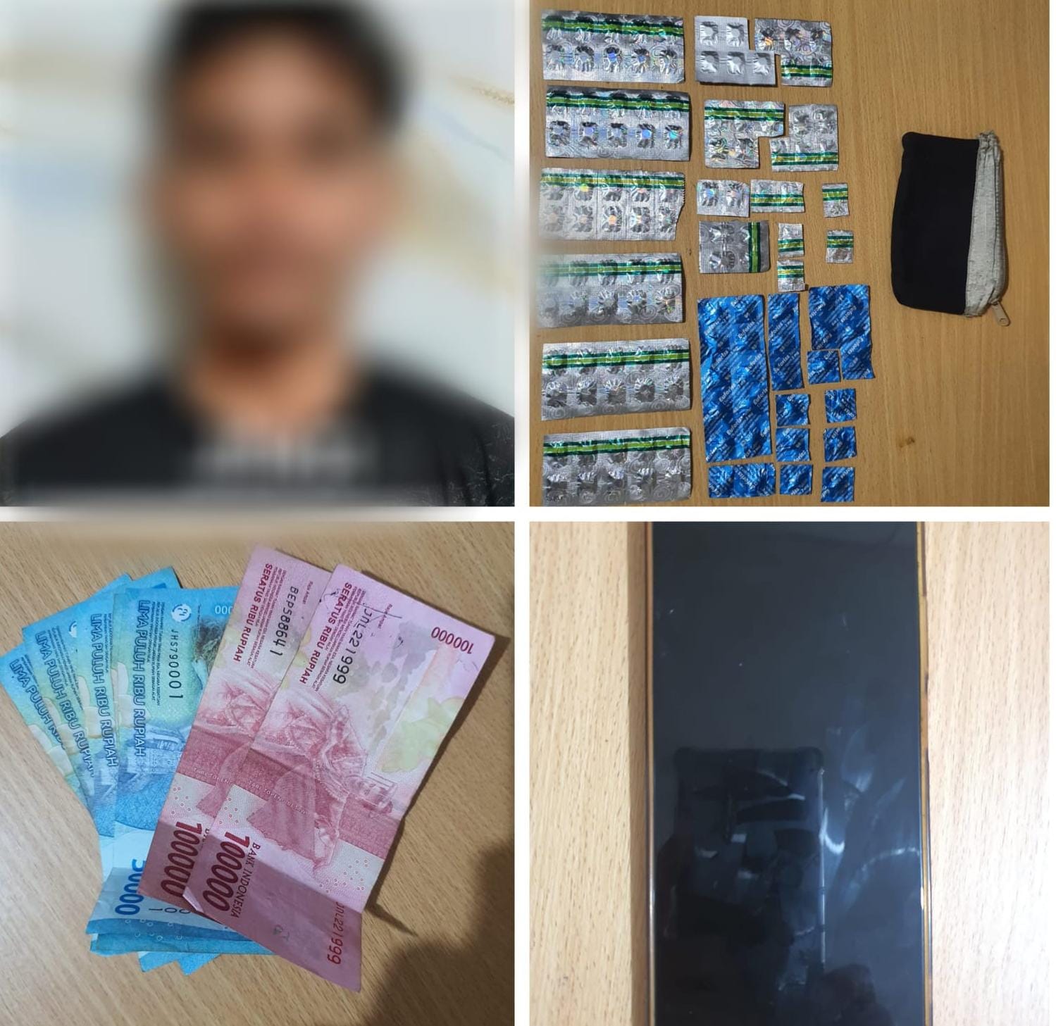 Jaga Jakarta Jaga Bekasi, Satresnarkoba Polres Metro Bekasi Ungkap Peredaran 207 Butir Obat Keras Daftar G di Cikarang Selatan