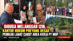 Keterangan foto : Diduga Melanggar Izin, Kantor Hukum POEYANK Desak Pemkab Lahat Cabut Area Kerja PT MHP (ft.ilustrasi)