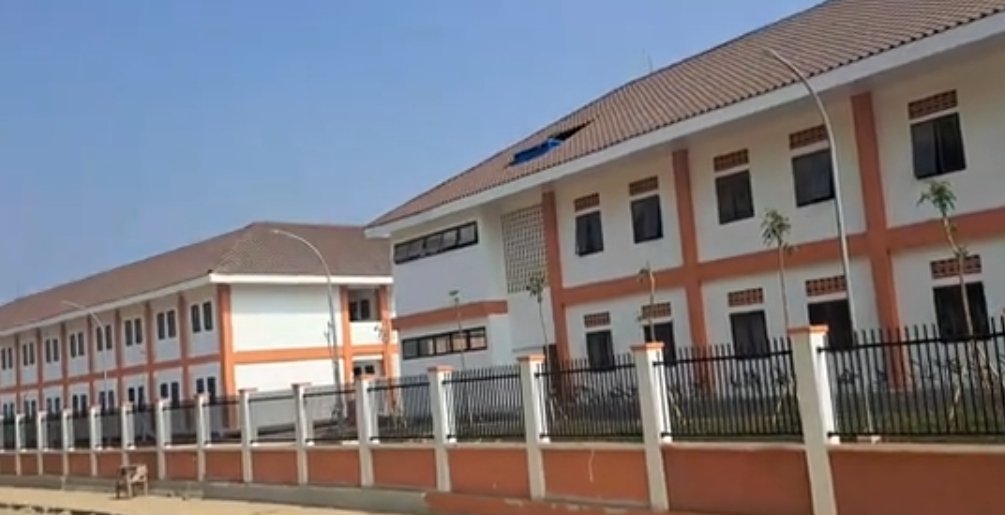 Keterangan foto: Gedung Sekolah Rakyat di Kabupaten Bekasi