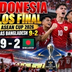 Keterangan foto: Indonesia Lolos Final FIFA ASEAN Cup 2026 Usai Libas Bangladesh 9-2