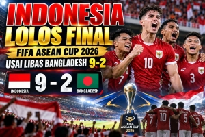 Keterangan foto: Indonesia Lolos Final FIFA ASEAN Cup 2026 Usai Libas Bangladesh 9-2