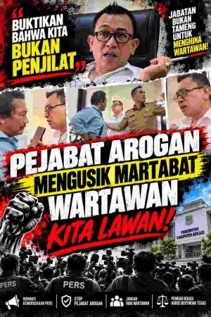 Keterangan foto : Wartawan Se-Bekasi Raya Serukan Aksi Damai: Desak Bupati Evaluasi Kadis LH, Copot Jika Terbukti Langgar Etika dan Hambat Kerja Jurnalistik (ft.ilustrasi)