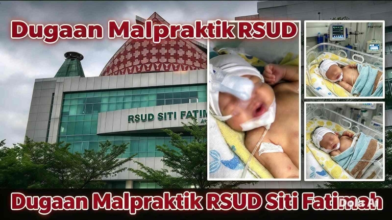 Keterangan foto : Kematian Bayi Patricia Azzaharah di RSUD Siti Fatimah Palembang Kematian Bayi Patricia Azzaharah di RSUD Siti Fatimah Palembang Keluarga Tempuh Jalur Hukum (ft.ilustrasi)