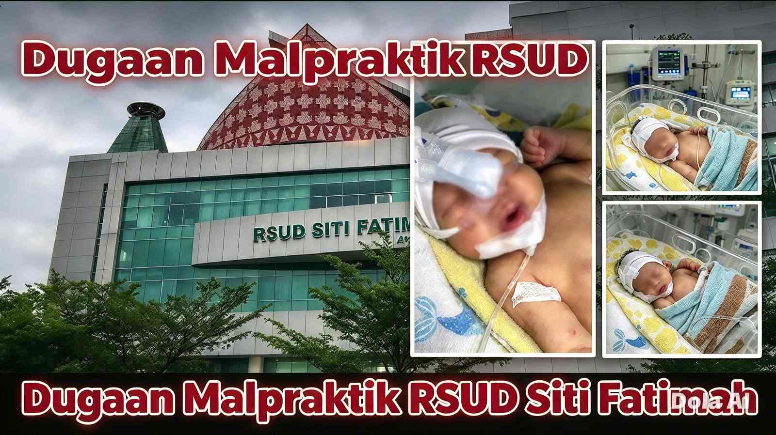 Keterangan foto : Kematian Bayi Patricia Azzaharah di RSUD Siti Fatimah Palembang Kematian Bayi Patricia Azzaharah di RSUD Siti Fatimah Palembang Keluarga Tempuh Jalur Hukum (ft.ilustrasi)