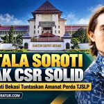 Keterangan foto : FORTALA Soroti Gerak CSR Solid, Minta Plt. Bupati Bekasi Tuntaskan Amanat Perda TJSLP