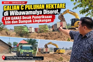 Keterangan foto : Brian Shakti Ketum LSM GANAS