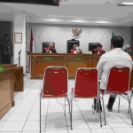 Keterangan foto : Persidangan Rahmat Atong di Pengadilan Tipikor Bandung, Kasus Tuper DPRD Kabupaten Bekasi, (Rabu 21/10 /2026)