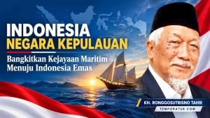 Keterangan foto : Indonesia Negara Kepulauan, Ronggosutrisno Tahir Ajak Bangkitkan Kembali Kejayaan Maritim Menuju Indonesia Emas