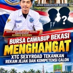 Keterangan foto : Bursa Cawabup Bekasi Menghangat, XTC Sexyroad Tekankan Rekam Jejak dan Kompetensi Calon