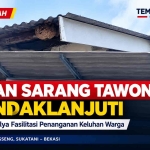 Keterangan foto : BPD Sukamulya Tindak Lanjuti Aduan Warga Terkait Sarang Tawon yang Dikhawatirkan Membahayakan
