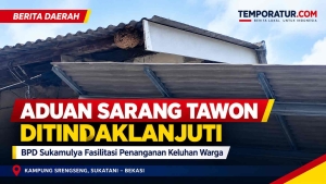 Keterangan foto : BPD Sukamulya Tindak Lanjuti Aduan Warga Terkait Sarang Tawon yang Dikhawatirkan Membahayakan