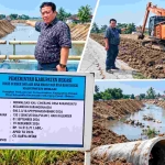 Keterangan foto : Proyek Normalisasi Kali Ciherang Rp14 Miliar Molor 20 Hari, LSM GANAS Soroti Legalitas CV Karya Intan (ft.ilustasi)