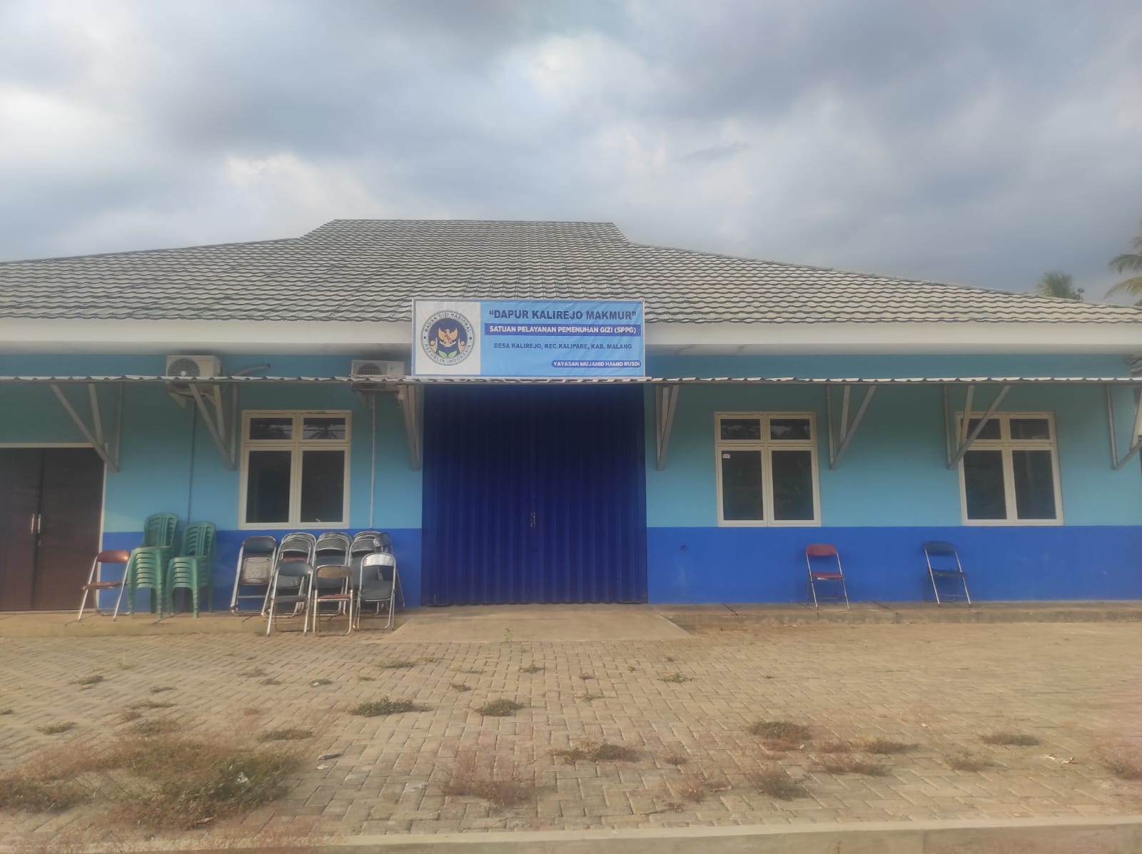Keterangan foto : Dapur Kalirejo Makmur Belum Beroperasi, Warga Tunggu Kepastian Moratorium