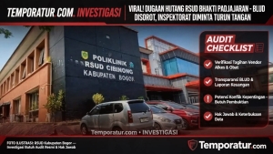 Keterangan foto : Heboh! Poster Dugaan Hutang RSUD Bhakti Padjajaran Viral,Publik Desak Audit BLUD Kabupaten Bogor (ft.ilustrasi)