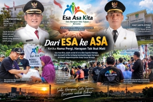 Keterangan foto : Dulu ESA, Sekarang ASA: Estafet Kepemimpinan dr. Asep Surya Atmaja Menuju Bupati Definitif Bekasi