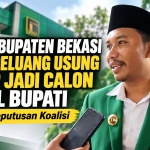 Keterangan foto : Sarif Marhaendi ketua DPC PPP Kabupaten Bekasi