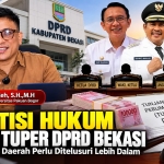 Keterangan foto : DR. Weldy Jevis Saleh, S.H., M.H