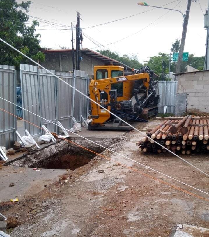 Keterangan foto : Keterangan foto : Pengeboran Kabel Bawah Tanah di Empat Desa Cikarang Timur Disorot, JMPD Minta Pelaksana Utamakan Keselamatan dan Tanggung Jawab